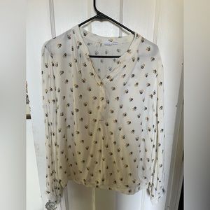 Gap floral blouse